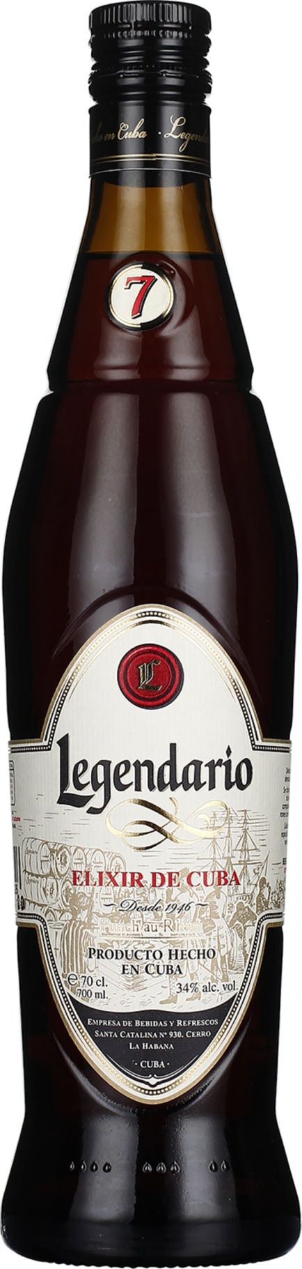 Product afbeelding: Legendario Elixer de Cuba
