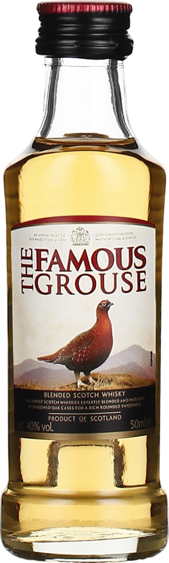 Product afbeelding: The Famous Grouse miniaturen