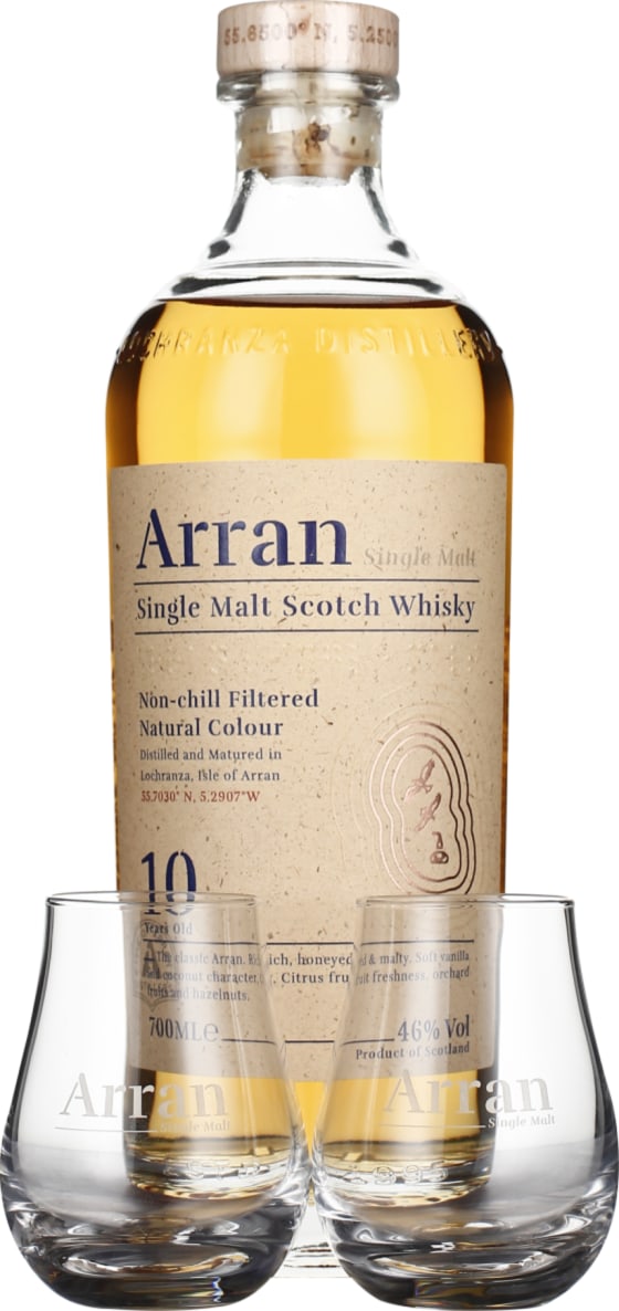 Product afbeelding: Arran 10 years Giftset