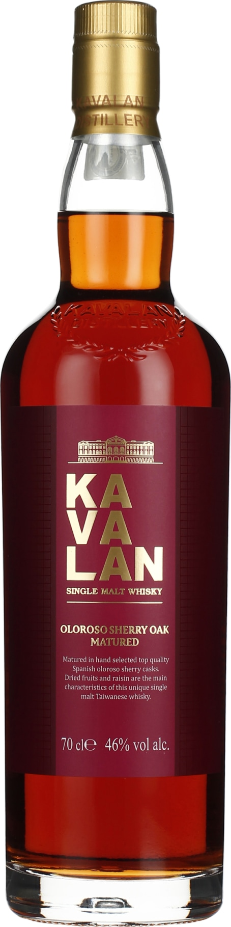 Product afbeelding: Kavalan Oloroso Sherry Oak