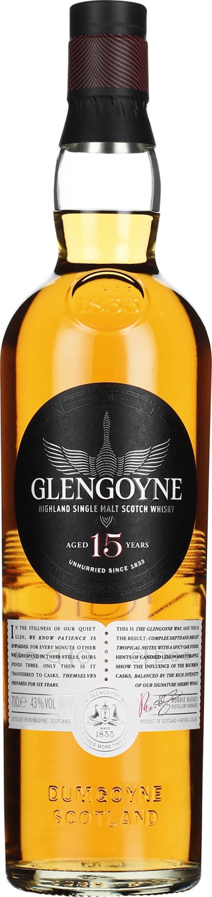 Product afbeelding: Glengoyne 15 years Single Malt