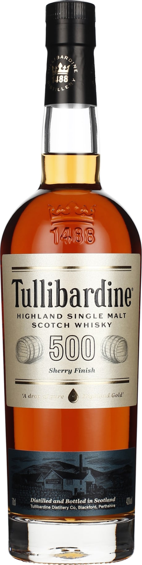 Product afbeelding: Tullibardine 500 Sherry Finish