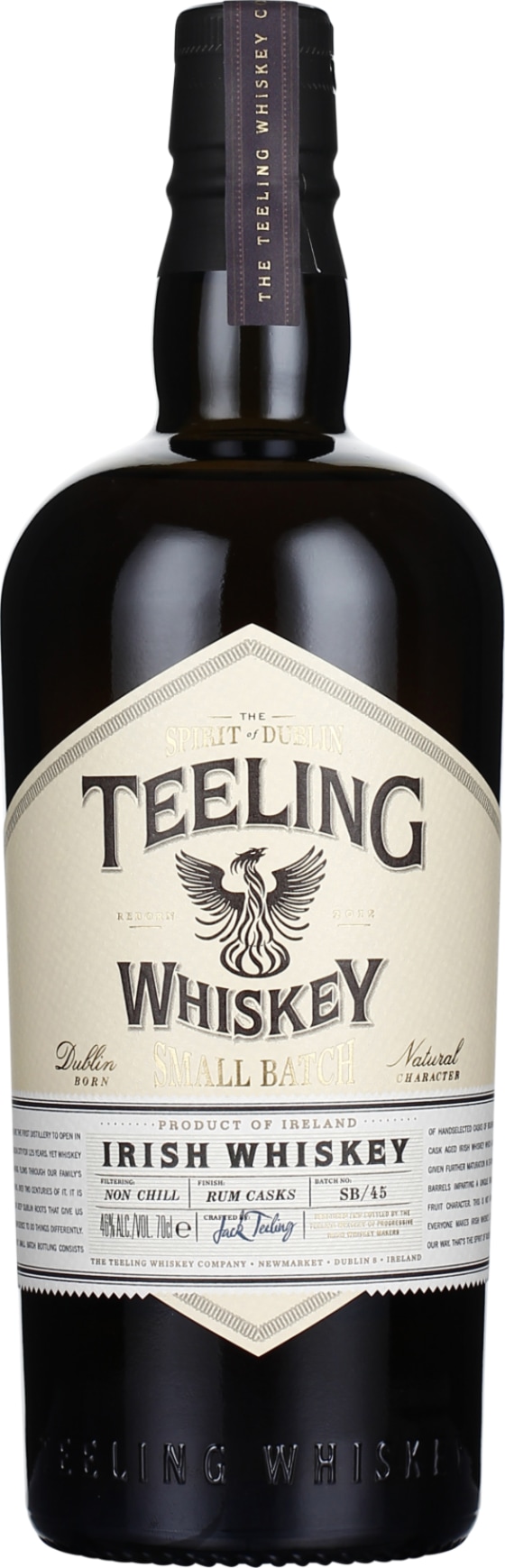 Product afbeelding: Teeling Small Batch Rum Finish