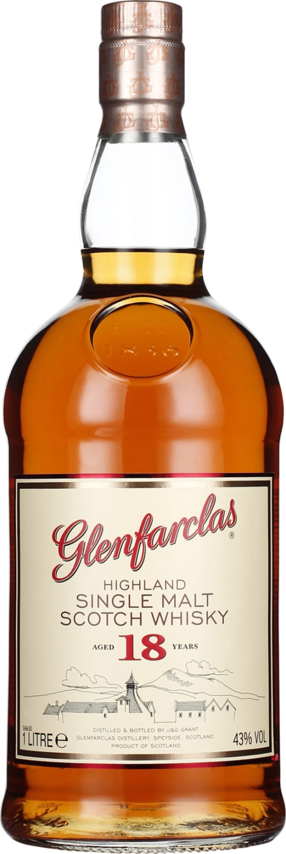 Product afbeelding: Glenfarclas 18 years Single Malt