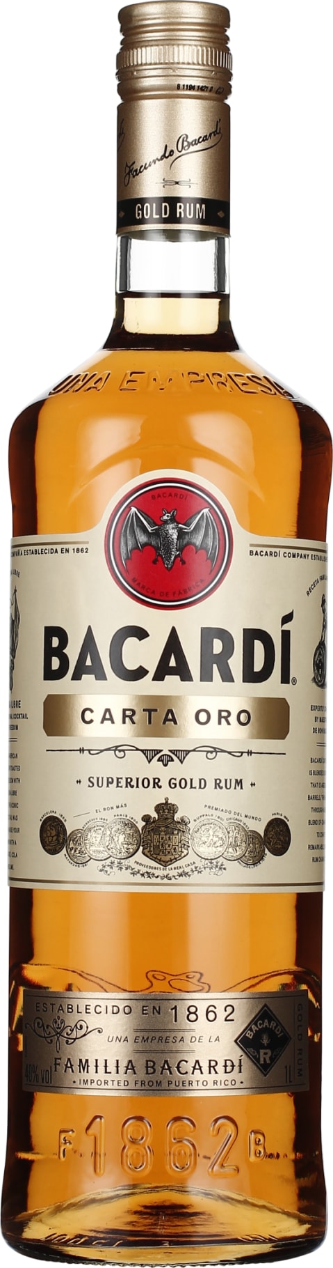 Product afbeelding: Bacardi Carta Oro