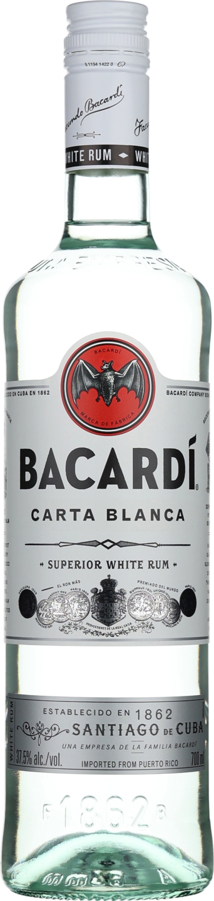 Product afbeelding: Bacardi Carta Blanca
