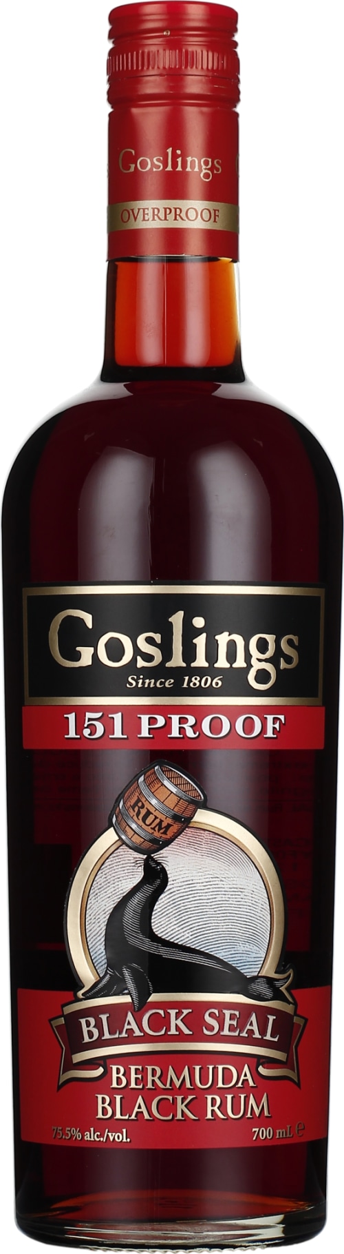 Product afbeelding: Gosling's Black Seal 151 Proof