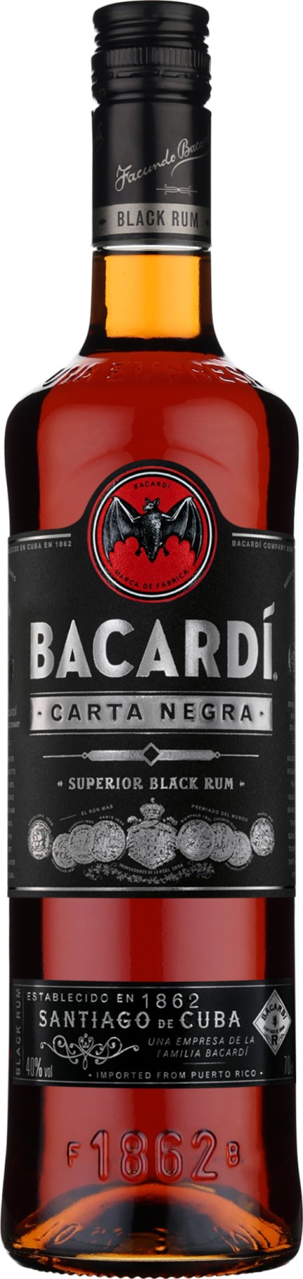 Product afbeelding: Bacardi Carta Negra