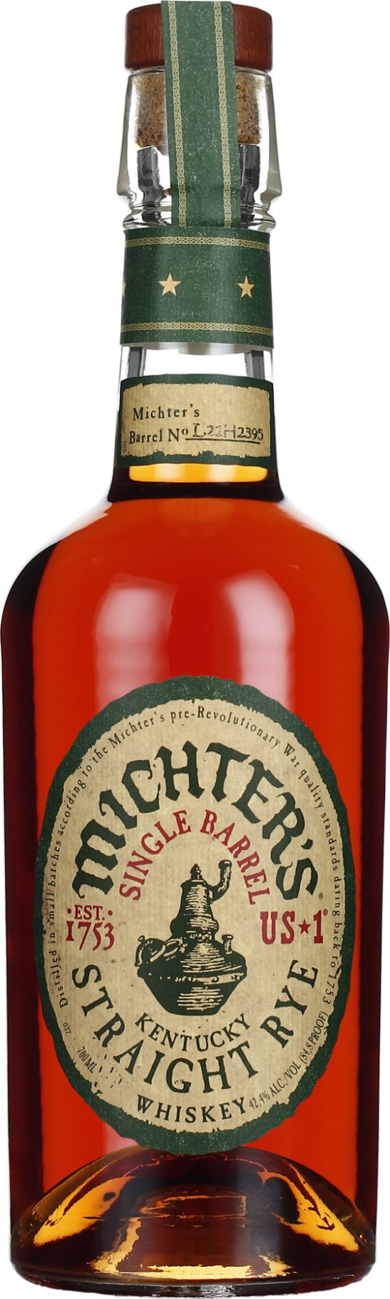 Product afbeelding: Michter's Straight Rye Whiskey