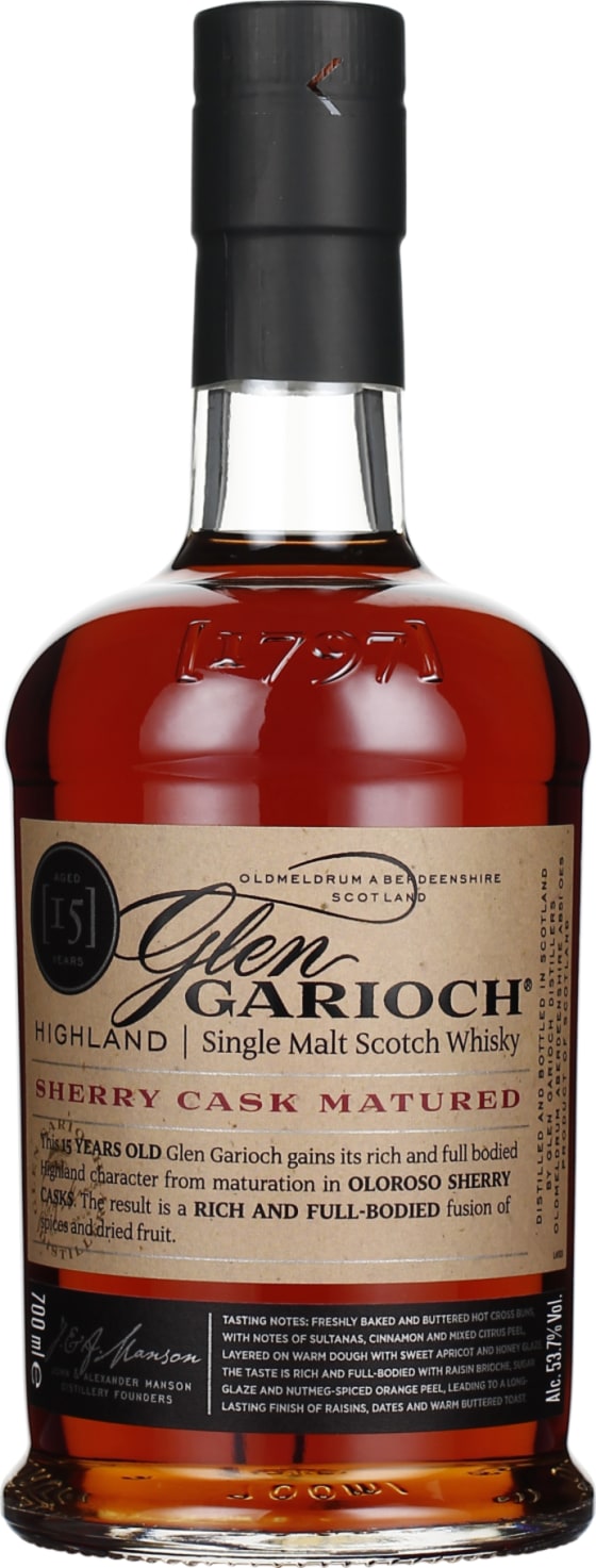 Product afbeelding: Glen Garioch 15 years Sherry Cask