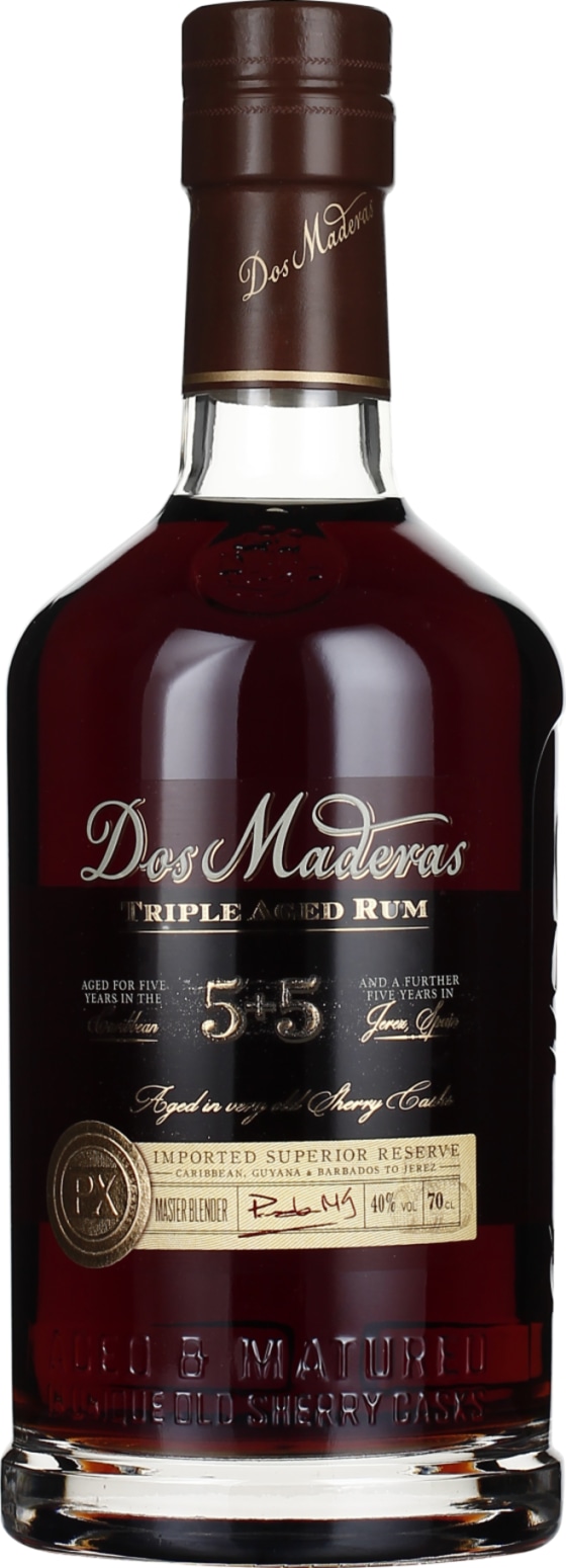 Product afbeelding: Dos Maderas 5+5 PX Triple Aged Rum