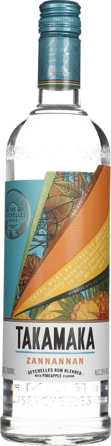 Product afbeelding: Takamaka Pineapple Rum Liqueur
