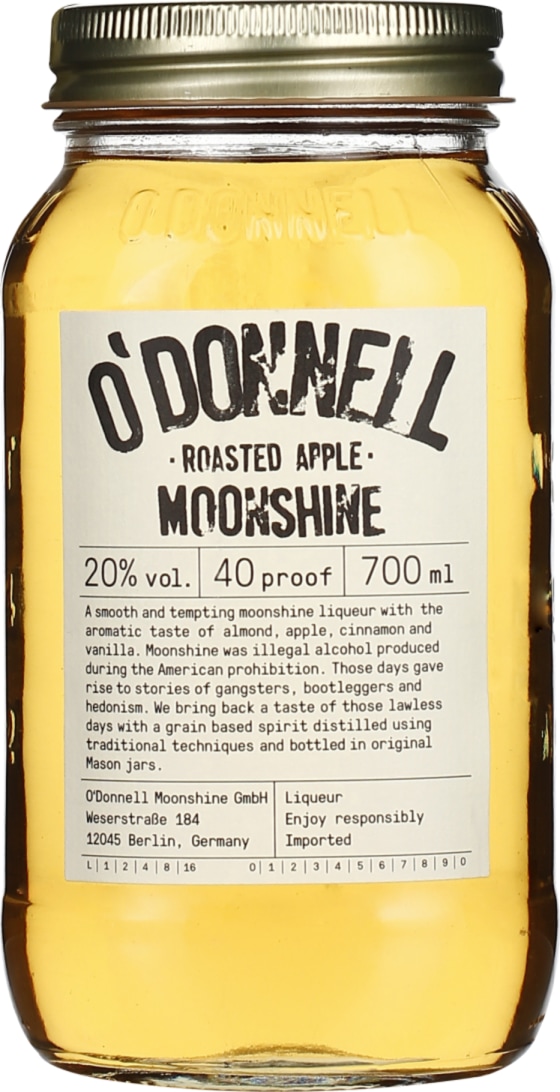 Product afbeelding: O'Donnell Roasted Apple Moonshine