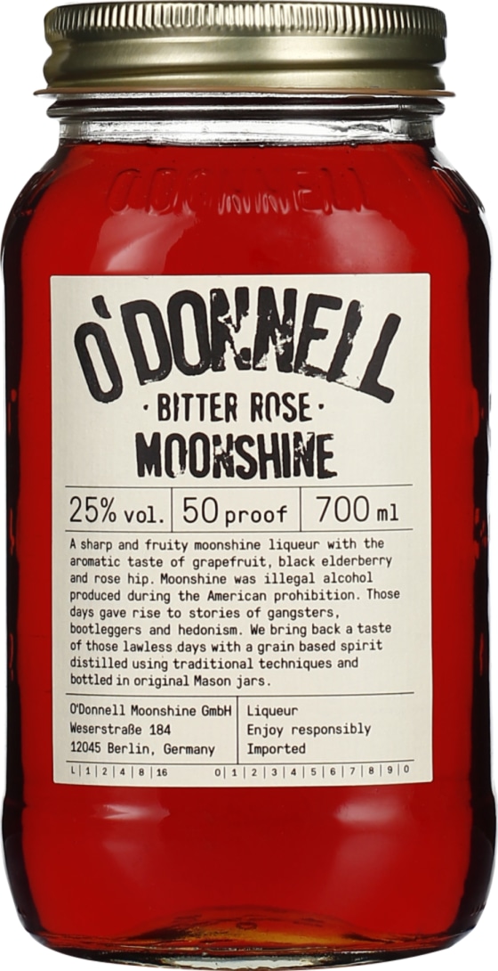 Product afbeelding: O'Donnell Bitter Rose Moonshine