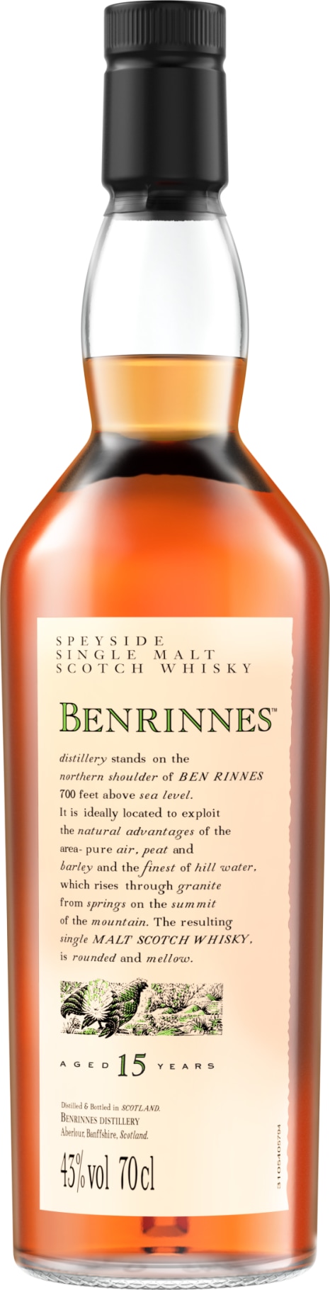 Product afbeelding: Benrinnes 15 years Release 2021