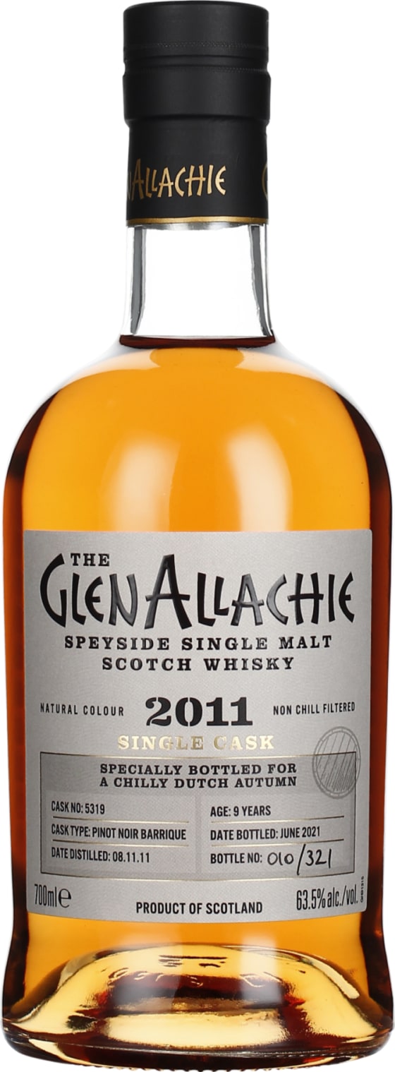 Product afbeelding: GlenAllachie 9 years 2011 For A Chilly Dutch Autumn