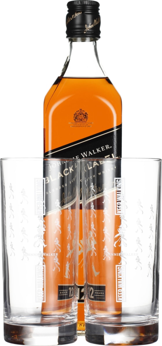Product afbeelding: Johnnie Walker Black Label Giftset