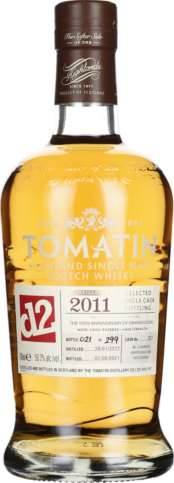Product afbeelding: Tomatin 10 years 2011 Single Cask