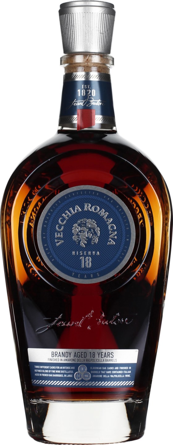 Product afbeelding: Vecchia Romagna 18 years Riserva