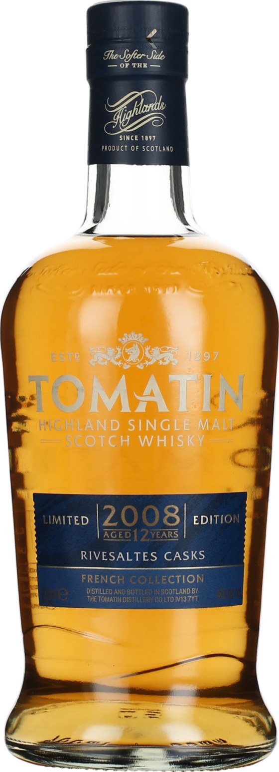Product afbeelding: Tomatin 12 years 2008 Rivesaltes French Collection