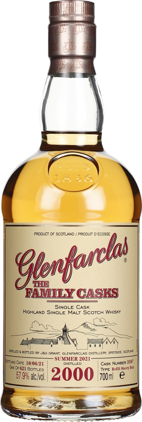 Product afbeelding: Glenfarclas Vintage 2000 Family Casks