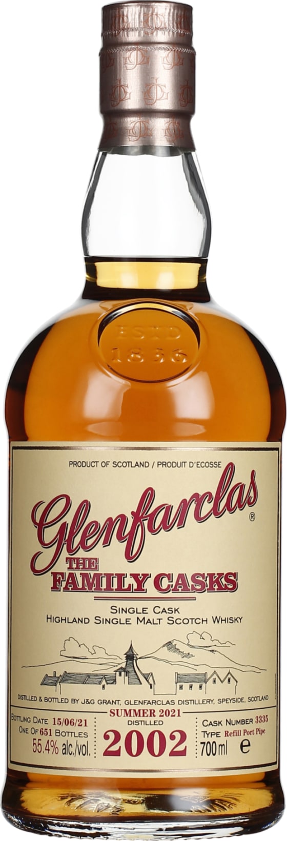 Product afbeelding: Glenfarclas Vintage 2002 Family Casks