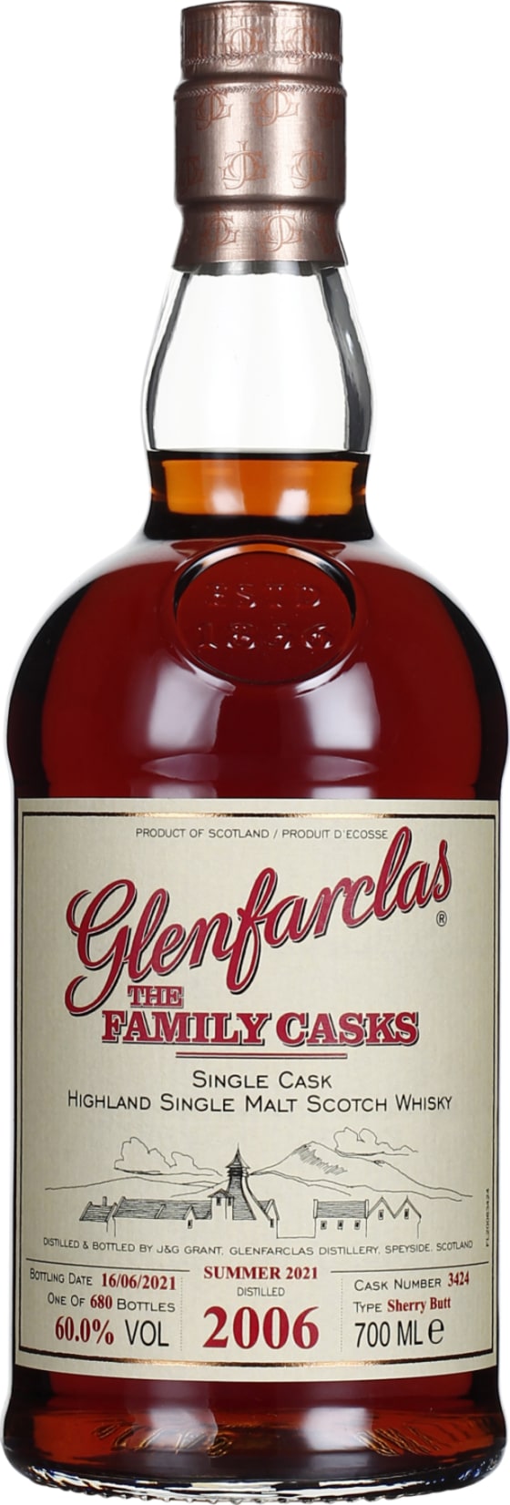 Product afbeelding: Glenfarclas Vintage 2006 Family Casks