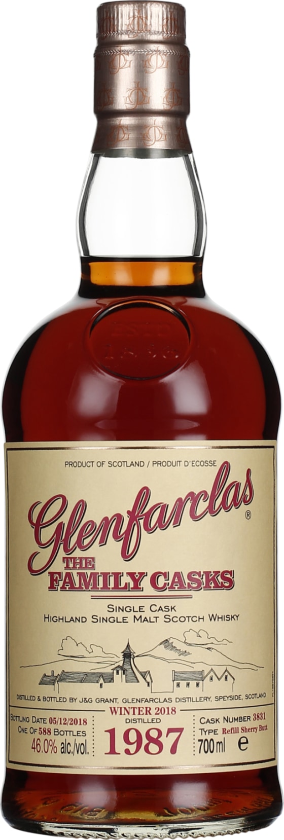 Product afbeelding: Glenfarclas Vintage 1987 Family Casks