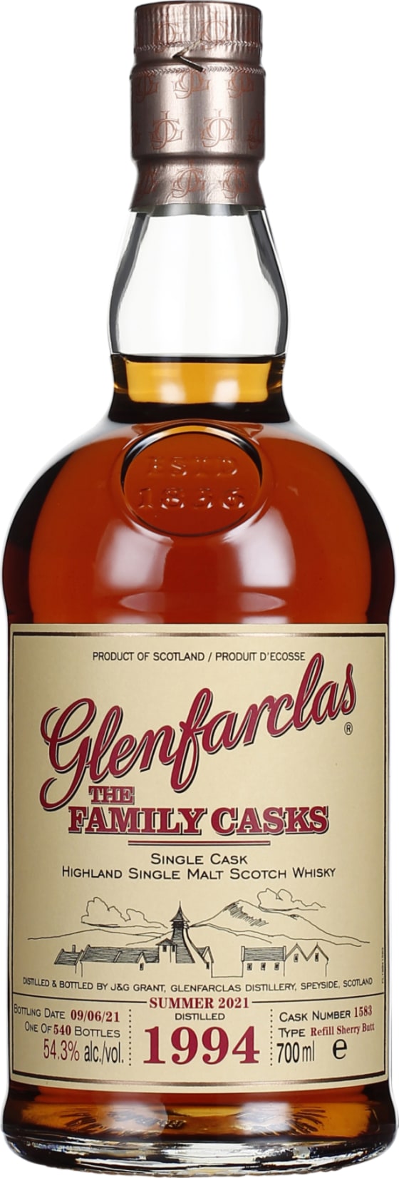 Product afbeelding: Glenfarclas Vintage 1994 Family Casks