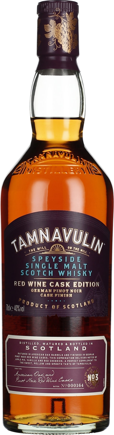 Product afbeelding: Tamnavulin Red Wine Cask Edition Pinot Noir Finish