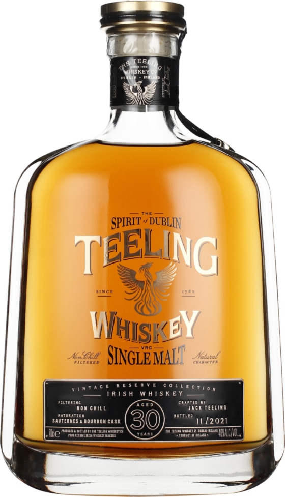 Product afbeelding: Teeling 30 years 2021