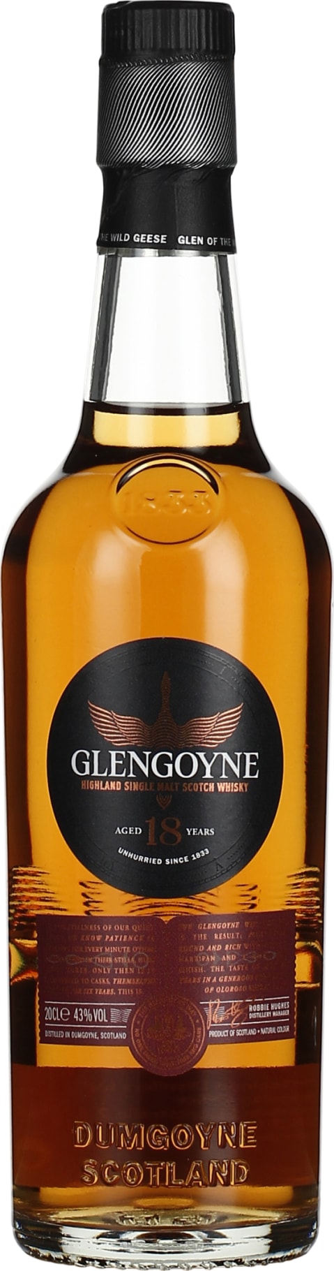 Product afbeelding: Glengoyne 18 years Single Malt
