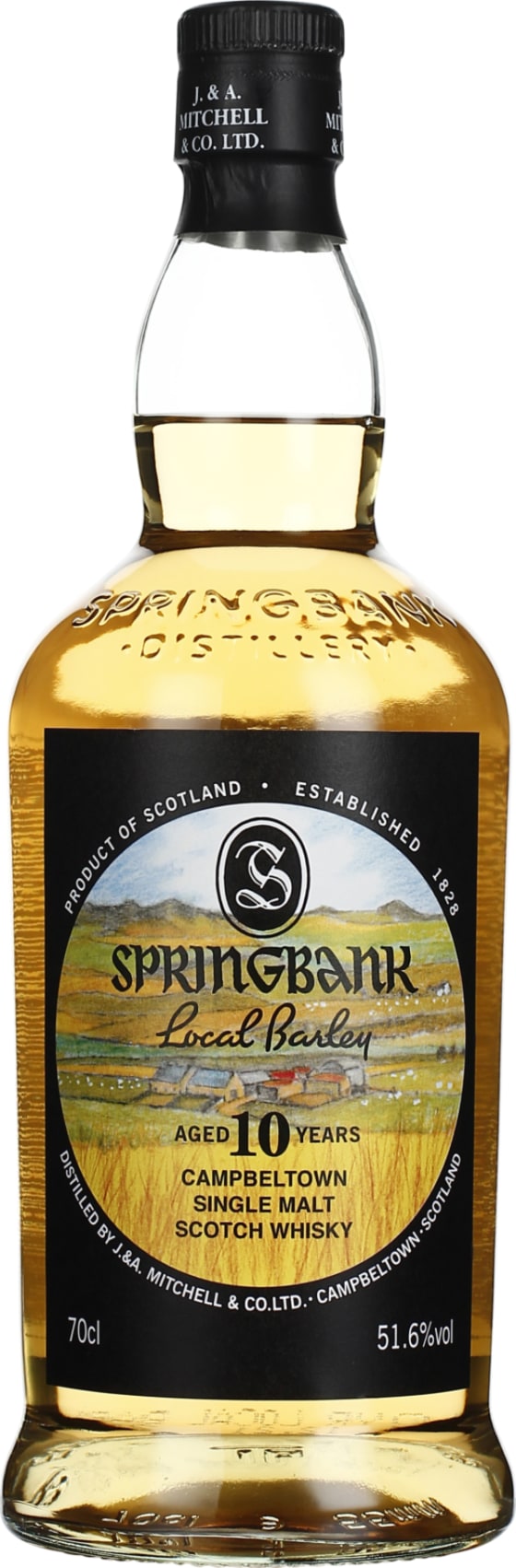 Product afbeelding: Springbank 10 years Local Barley 2021