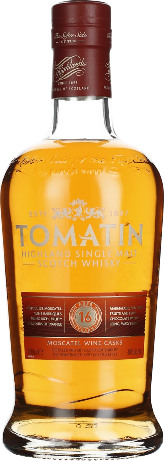 Product afbeelding: Tomatin 16 years Moscatel Finish