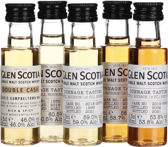 Product afbeelding: Glen Scotia Dunnage Tasting Collection
