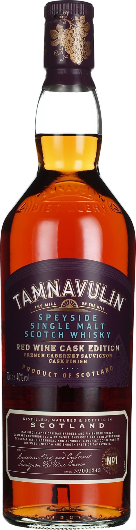 Product afbeelding: Tamnavulin Red Wine Cask Edition Cabernet Sauvignon Finish
