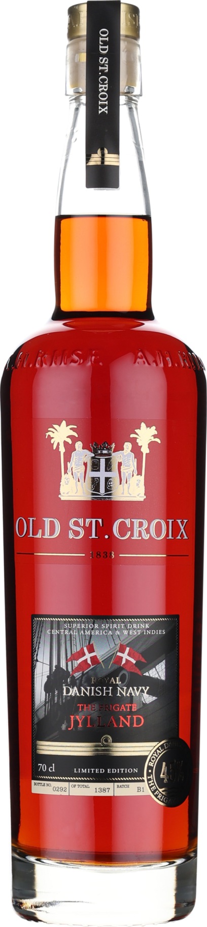 Product afbeelding: Old St. Croix Royal Danish Navy The Frigate Jylland Rum
