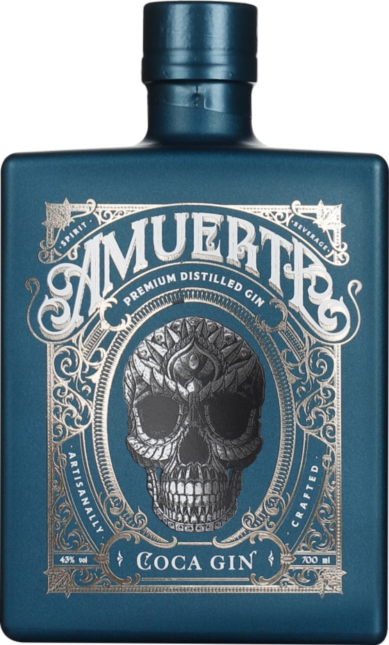 Product afbeelding: Amuerte Coca Leaf Green gin