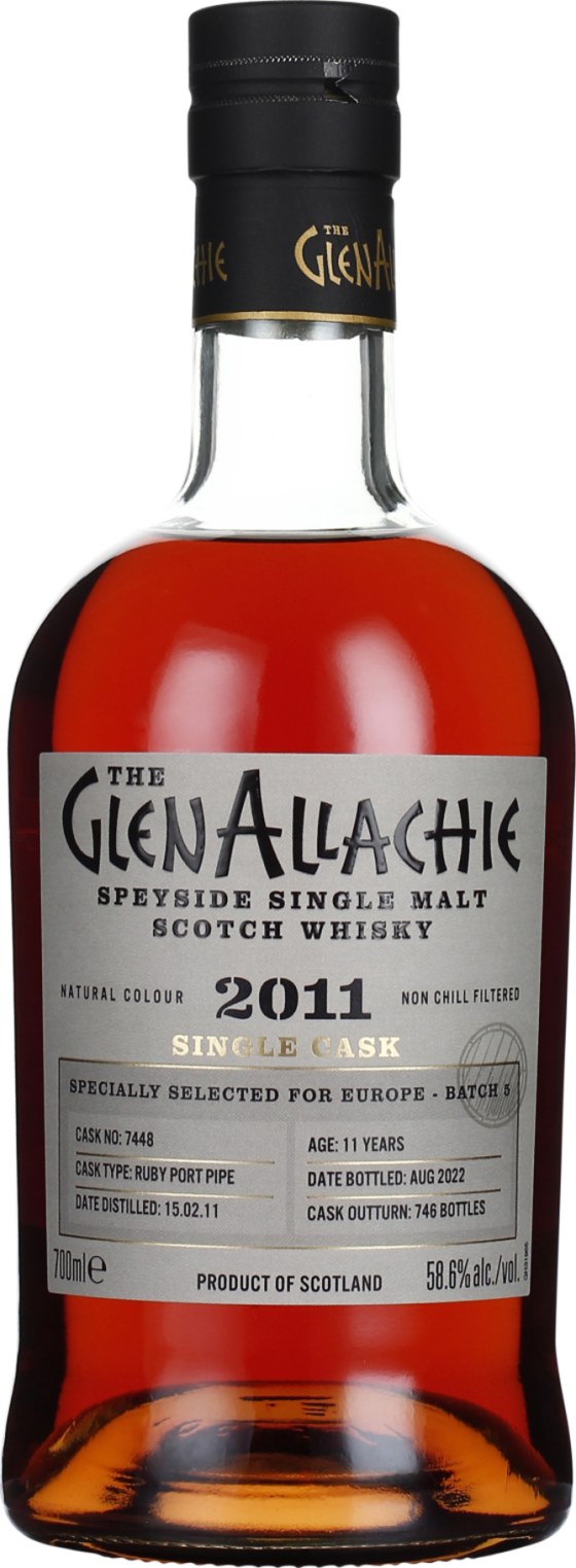 Product afbeelding: GlenAllachie 11 years 2011 Port Pipe