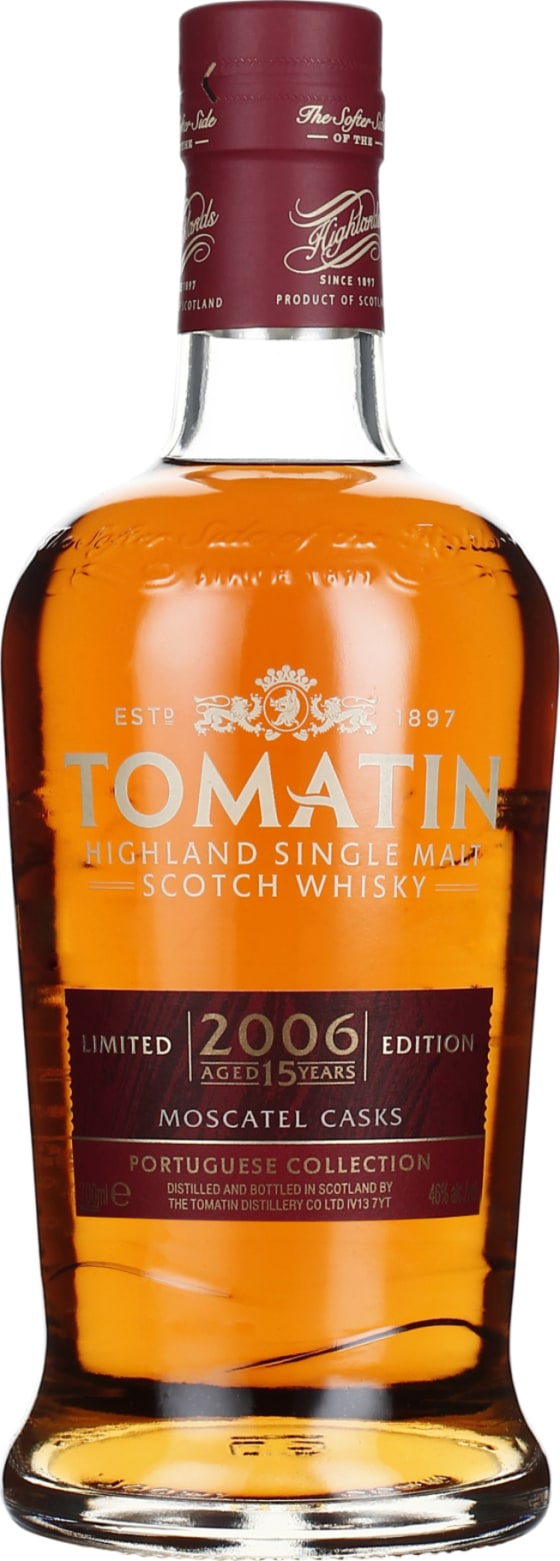 Product afbeelding: Tomatin 15 years 2006 Moscatel Portuguese Collection