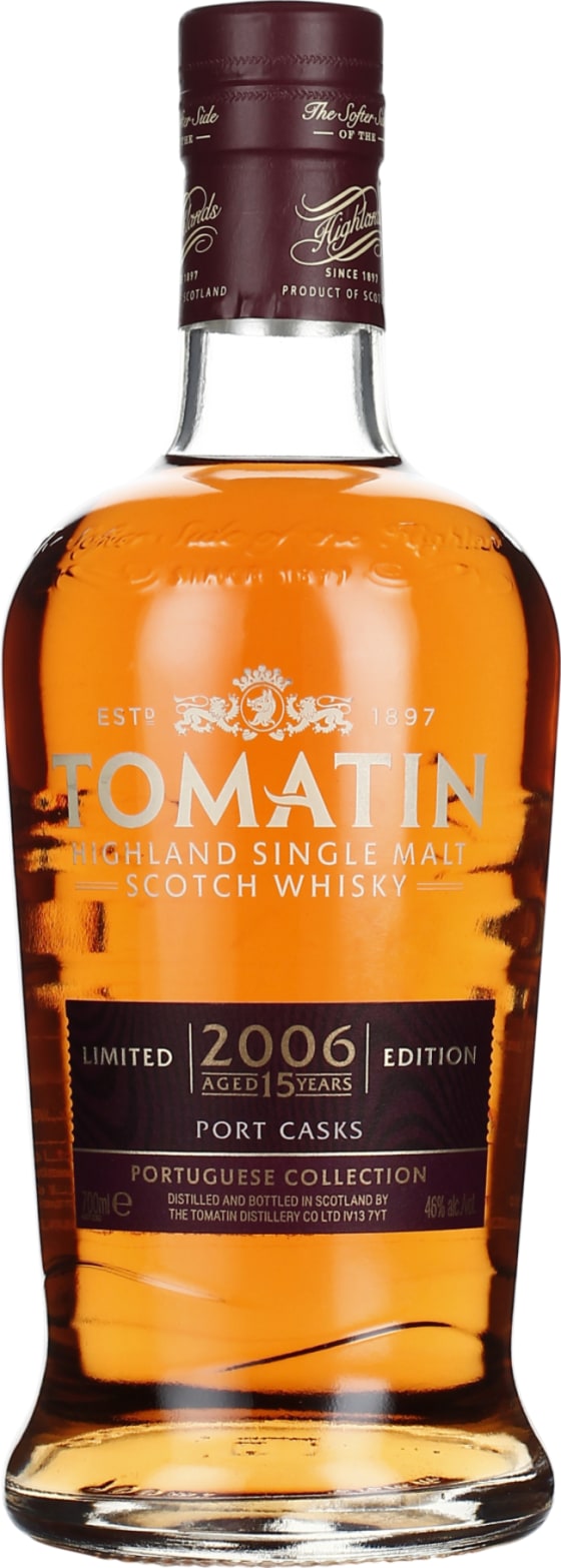 Product afbeelding: Tomatin 15 years 2006 Port Portuguese Collection