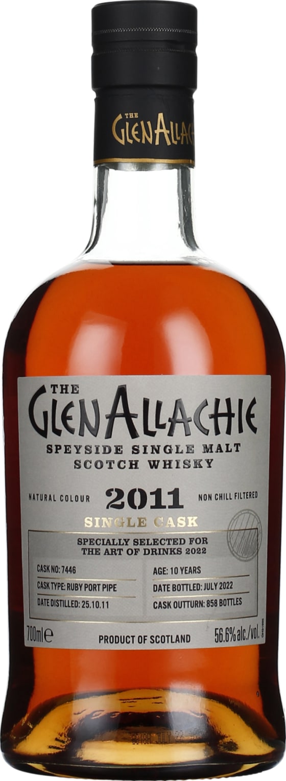 Product afbeelding: GlenAllachie 10 years 2011 Ruby Port
