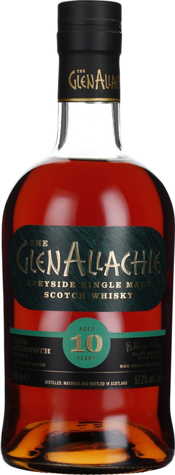 Product afbeelding: GlenAllachie 10 years Cask Strength Batch 8