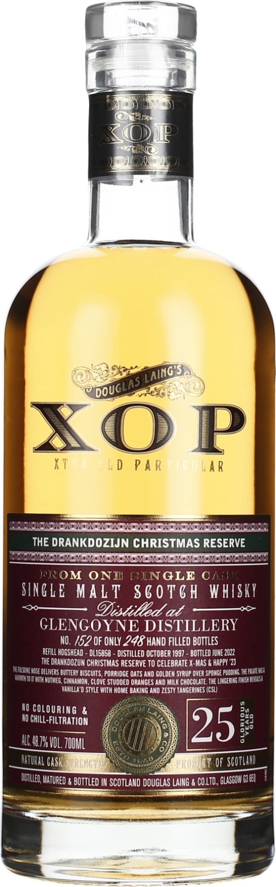 Product afbeelding: Glengoyne 25 years 1997 Xtra Old Particular Christmas