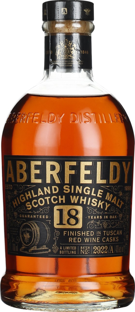Product afbeelding: Aberfeldy 18 years Bolgheri Tuscan Finish