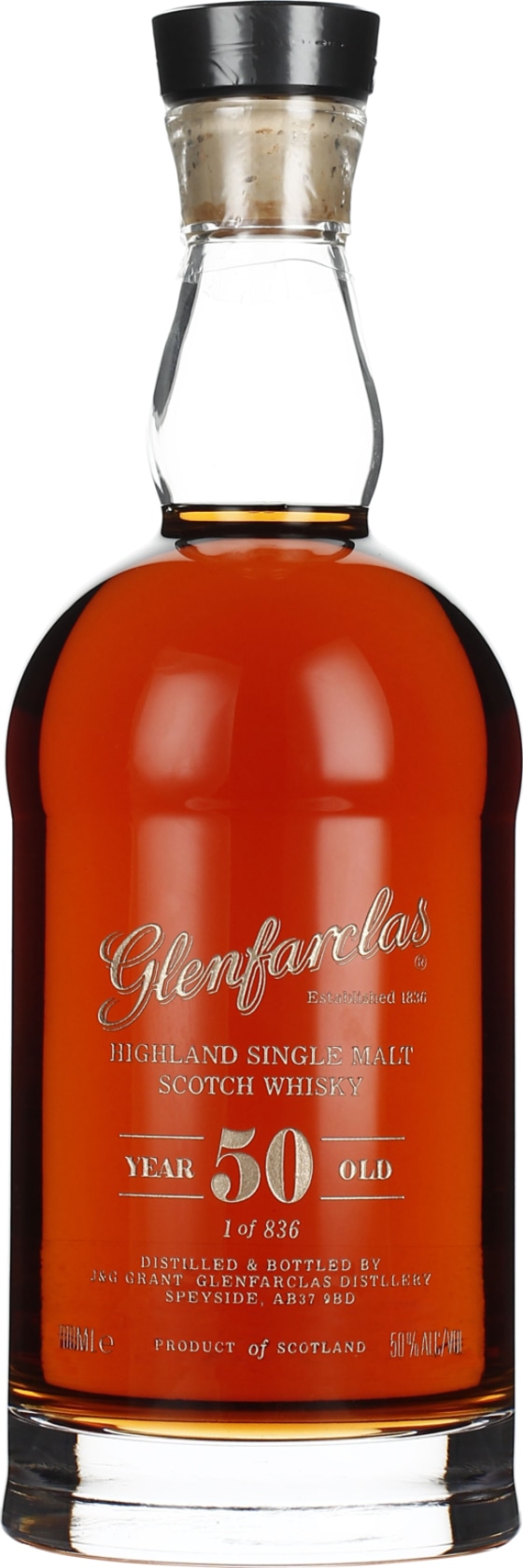 Product afbeelding: Glenfarclas 50 years Single Malt