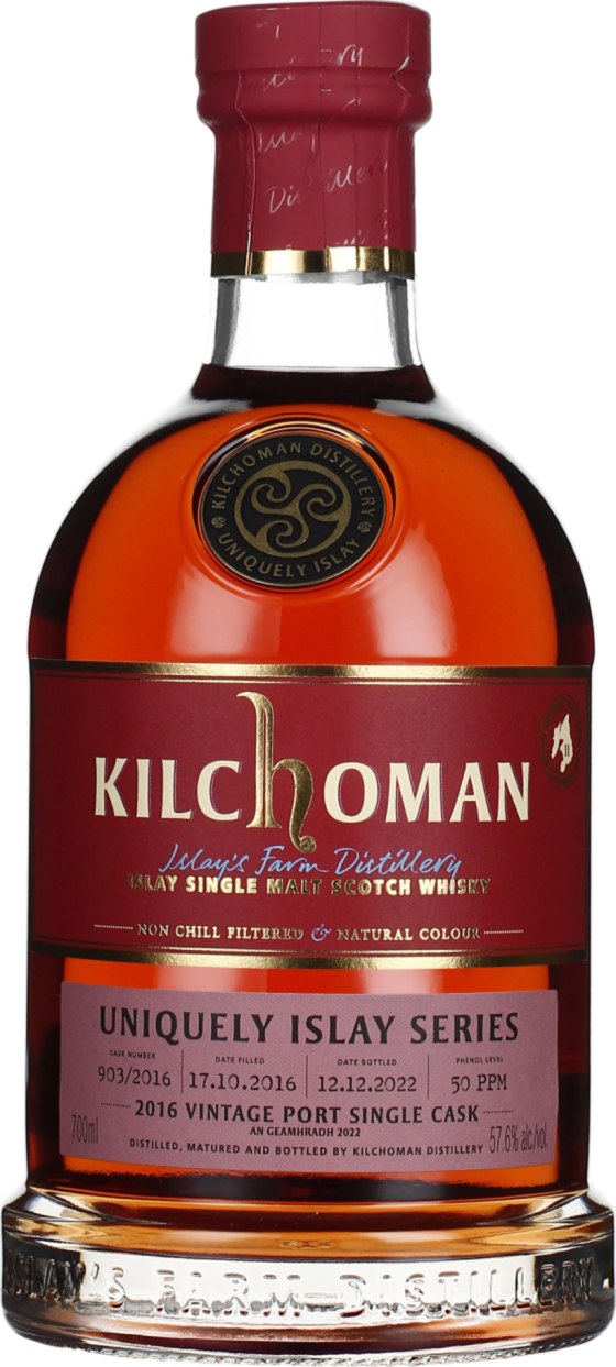 Product afbeelding: Kilchoman Vintage 2016 Port Single Cask