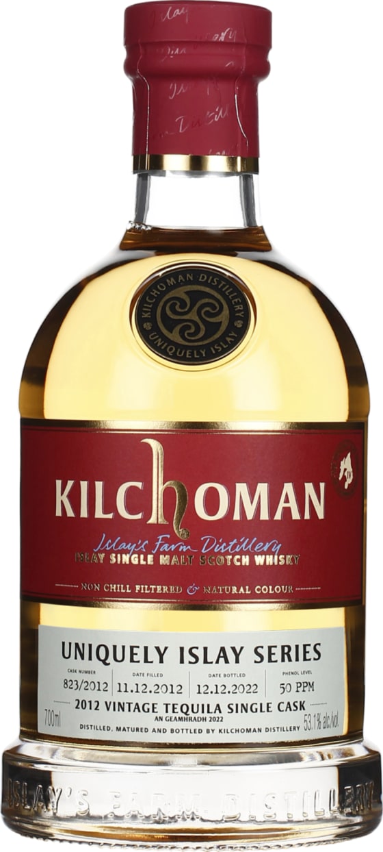 Product afbeelding: Kilchoman Vintage 2012 Tequila Single Cask