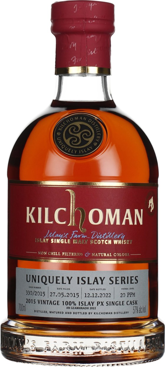 Product afbeelding: Kilchoman Vintage 2015 Pedro Ximenez Single Cask