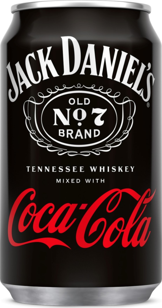 Product afbeelding: Jack Daniels & Coca-Cola blik